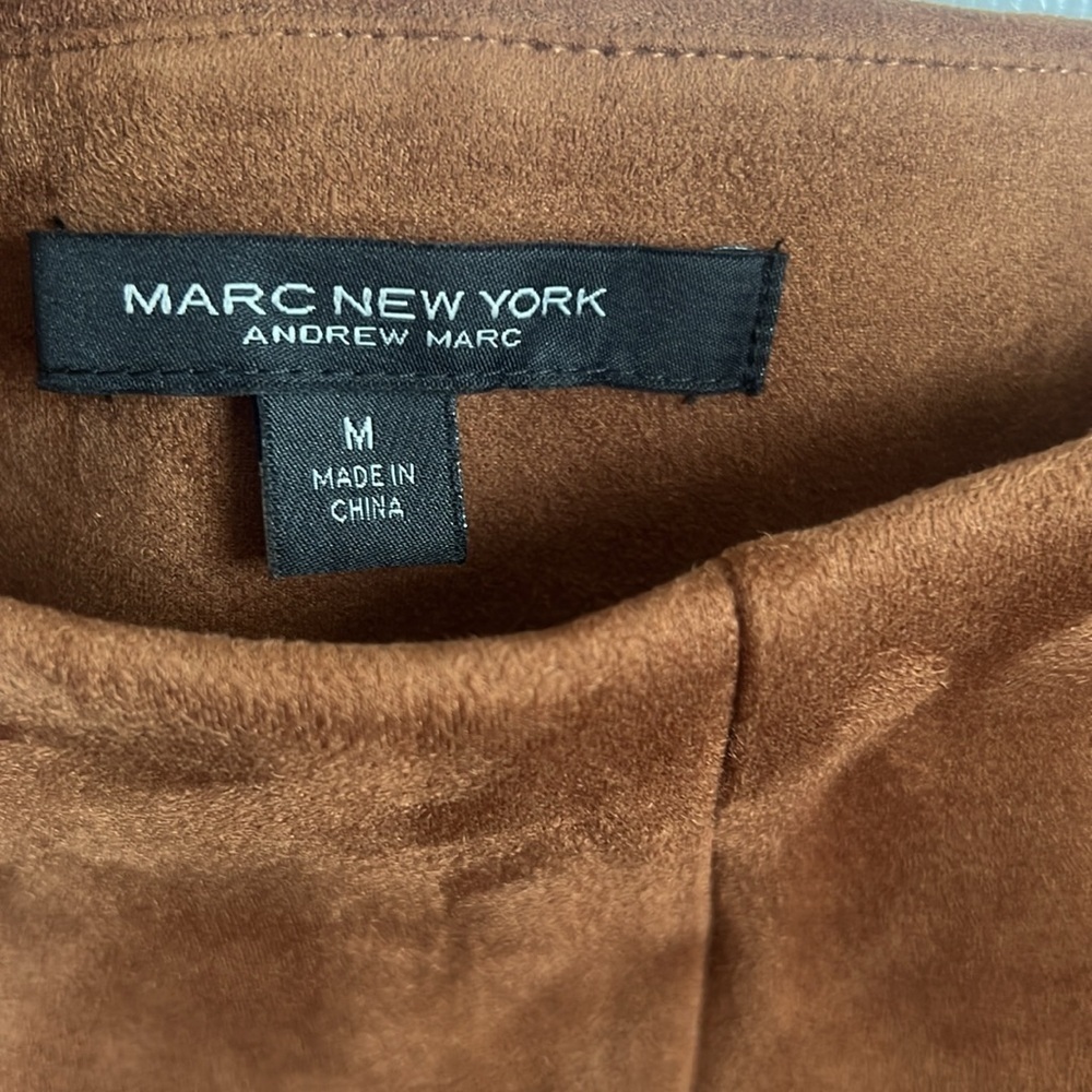 Marc New York by Andrew‎ Marc size medium faux su… - image 7